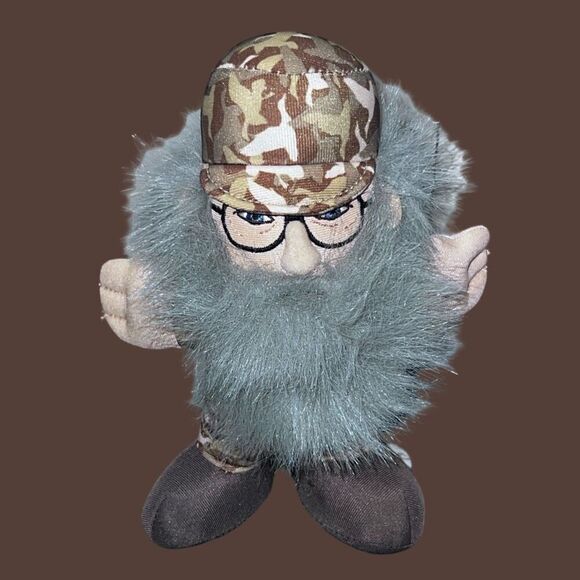A&E Duck Dynasty Talking Uncle Si Robertson Plush Stuffed Toy 8" - Picture 1 of 3